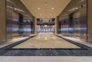 Glamorous Art Deco Casino Wows with Tile Installation System from CUSTOM